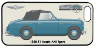 Austin A40 Sport 1950-51 Phone Cover Horizontal